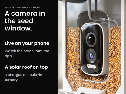 Happy Birdy Smart Bird Feeder with Camera